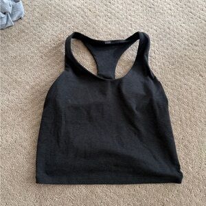 Vuori Black Crop Top